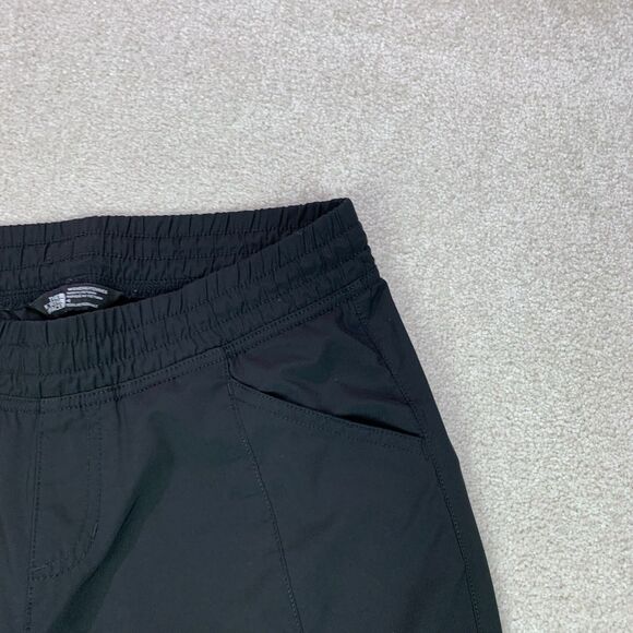 The North Face Lightweight Pants Black Stretch Fabric Slim Leg Outdoors Size 4 - Picture 3 of 15